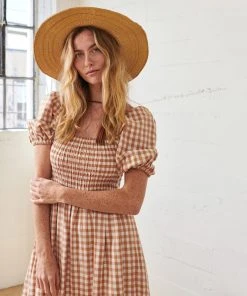 WVN Somerset Gingham Dress Clothing