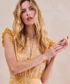 WVN Clothing Starla Marigold Dress
