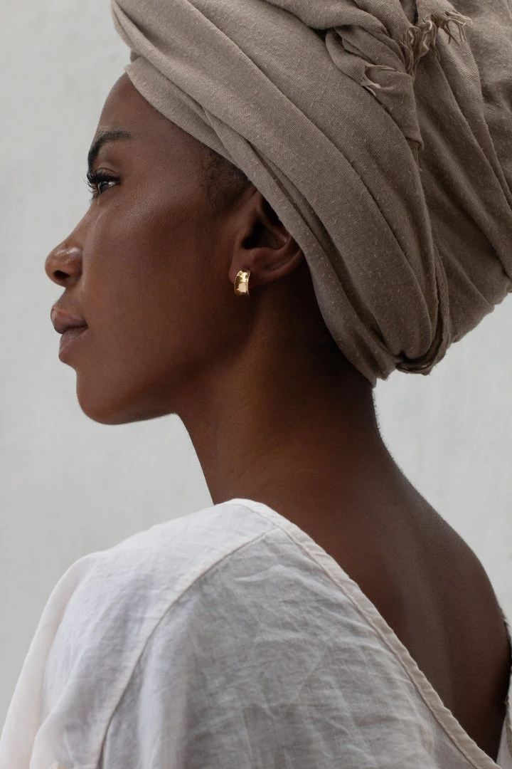 Yewo Tazara Recycled Hoop Earrings Yewo Tazara Recycled Hoop Earrings
