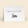 Cute Root You're So Deer To Me Plantable Cards - 10 Pack Greeting Cards