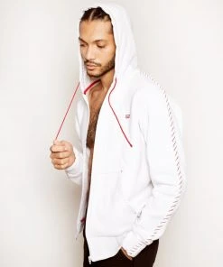 ONE432 Zalzala Upcycled Unisex Zip Hoodie Clothing