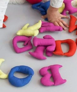 Zeki Learning English Plush Alphabet Bag Baby Gifts