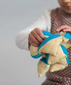 Zeki Learning Plush Puzzle Ball - Blue Baby Gifts