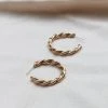 Yewo Jewelry Zinga Recycled Hoop Earrings