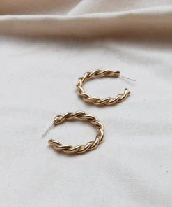 Yewo Jewelry Zinga Recycled Hoop Earrings