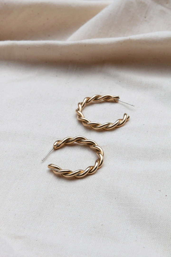 Yewo Jewelry Zinga Recycled Hoop Earrings Yewo Jewelry Zinga Recycled Hoop Earrings