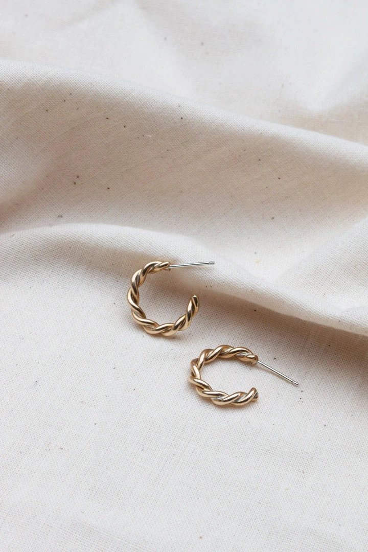 Yewo Jewelry Zinga Recycled Hoop Earrings Yewo Jewelry Zinga Recycled Hoop Earrings