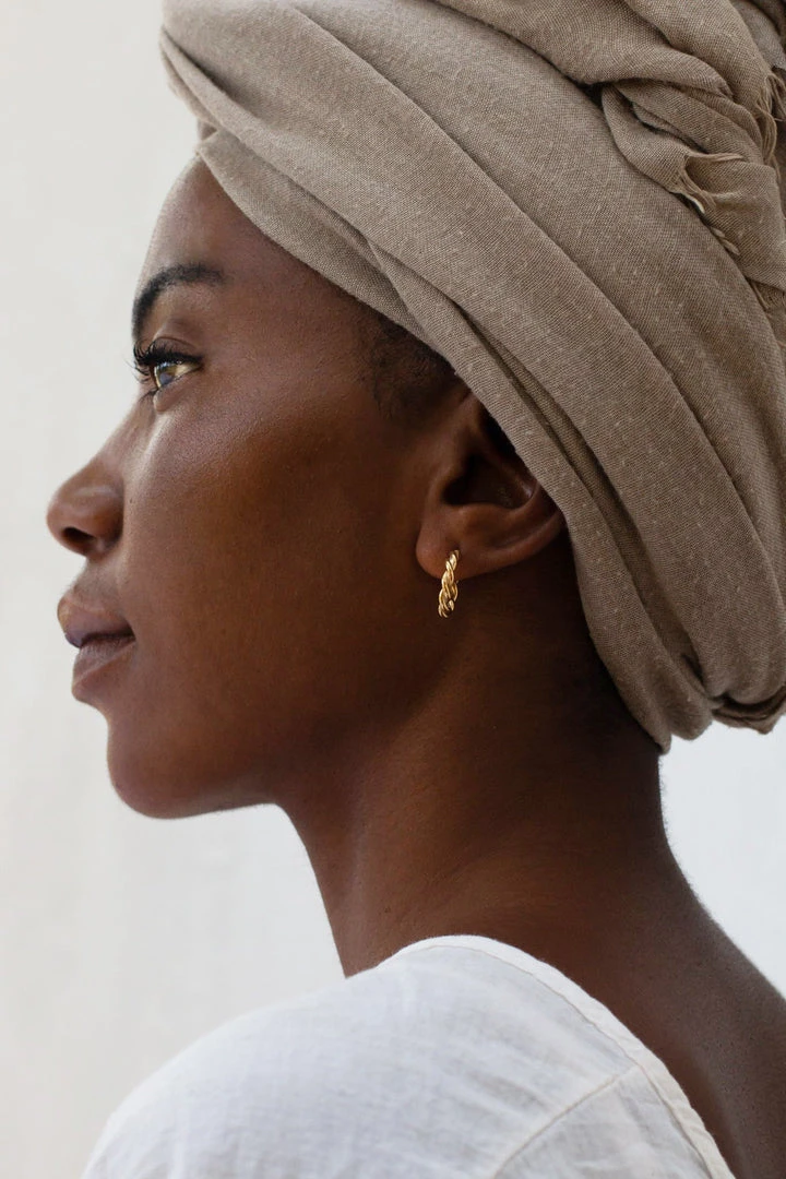 Yewo Jewelry Zinga Recycled Hoop Earrings Yewo Jewelry Zinga Recycled Hoop Earrings