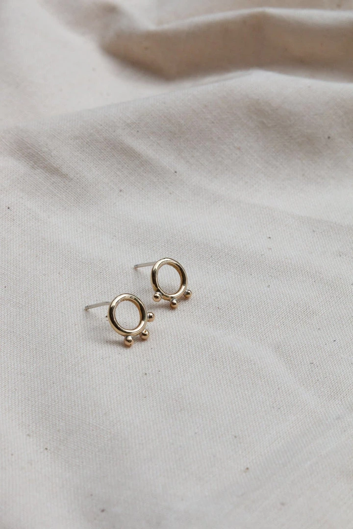 Yewo Zovu Recycled Stud Earrings Jewelry 5 Yewo Zovu Recycled Stud Earrings Jewelry