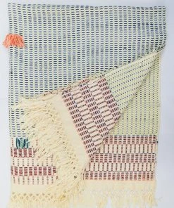 Zuahaza Home Goods Charalá Blanket - Apricot