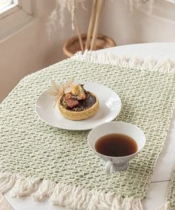 Zuahaza Kitchen + Dining Diamond Feijoa Placemat