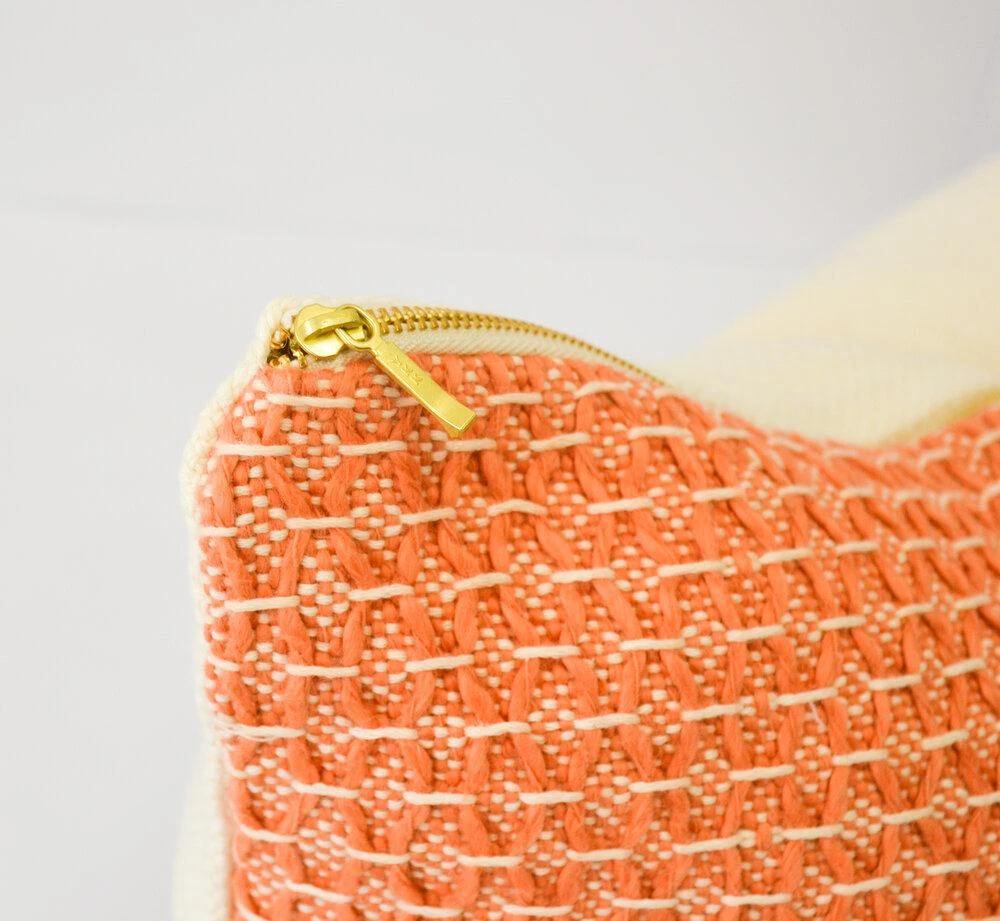 Zuahaza Home Goods Diamond Guayaba Lumbar Pillow Cover Zuahaza Home Goods Diamond Guayaba Lumbar Pillow Cover